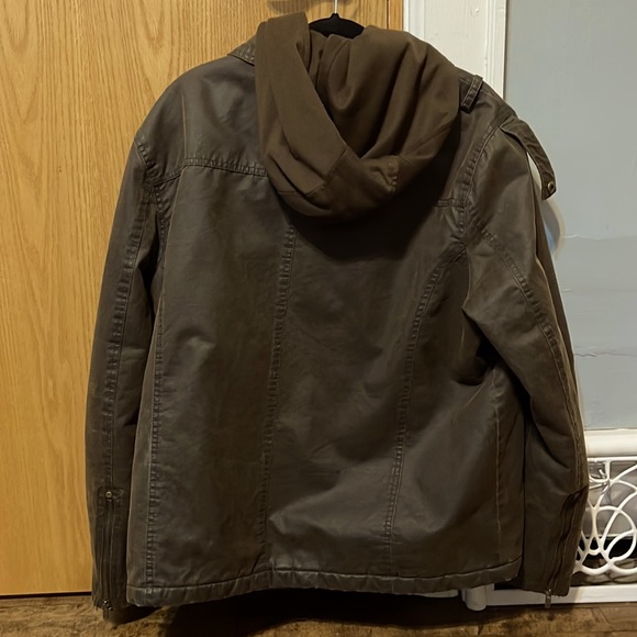 Guess Faux Leather Jacket - XL fit but XXL tag - Picture 3 of 4